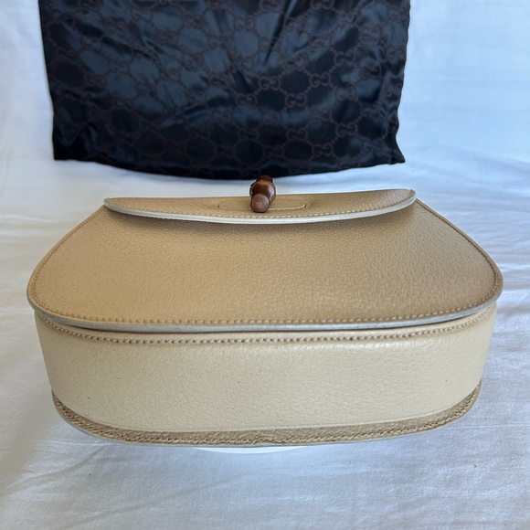 Gucci Bamboo 1947 small bag in cream - Picture 8 of 11